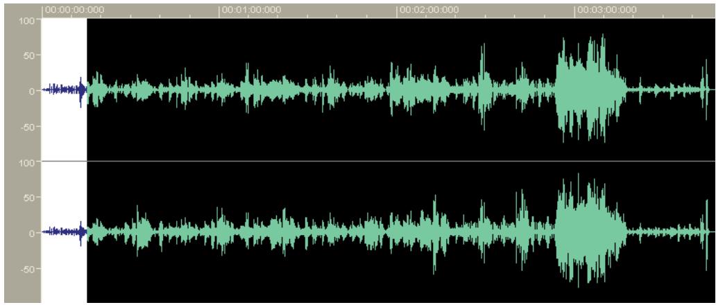 NERO WAVE EDITOR 2 - Changer le volume - 1