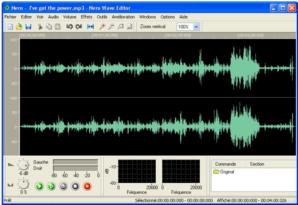 NERO WAVE EDITOR 2 - Structure du programme - 1