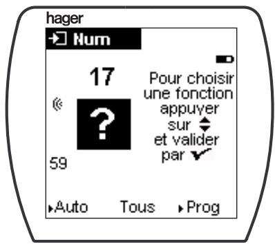 HAGER TEBIS TX100 - Numérotation d'une entrée et affectation d'une fonction - 2