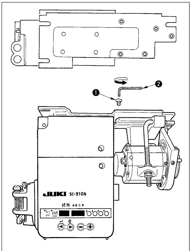 JUKI DDL 5550, DDL 5550-4 - Installation du moteur compact M91 - 1
