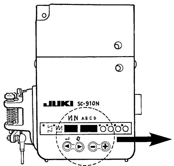 JUKI DDL 5550, DDL 5550-4 - Paramétrage des fonctions du SC-910N - 1