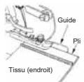 JUKI PIED PRESSEUR - Instructions pour des nerfs - 1