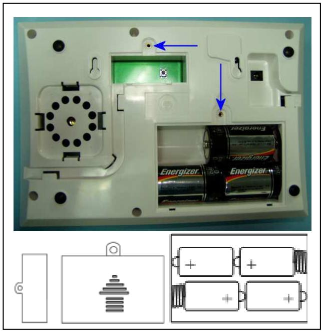 EDEN HA2500 - - Changement des piles - 1