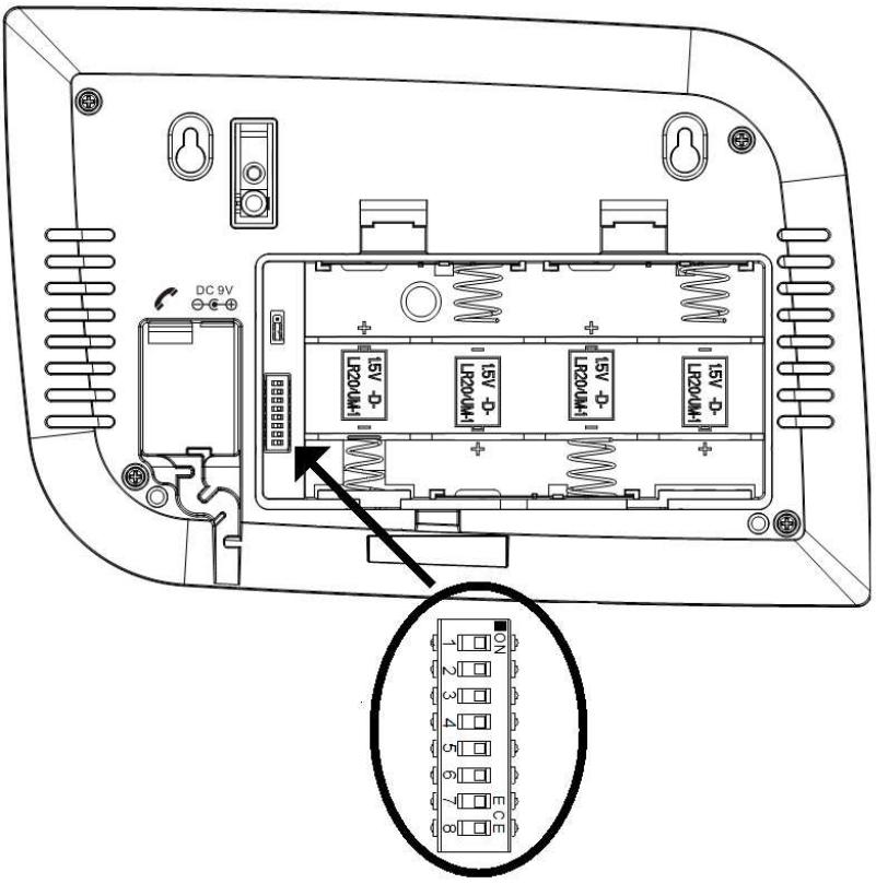 EDEN HA700R - Programmation de la sirène HA700E - 1