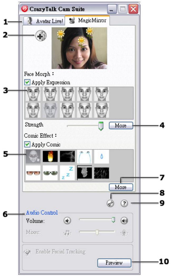 GENIUS EYE 312 - Interface MagicMirror: - 1