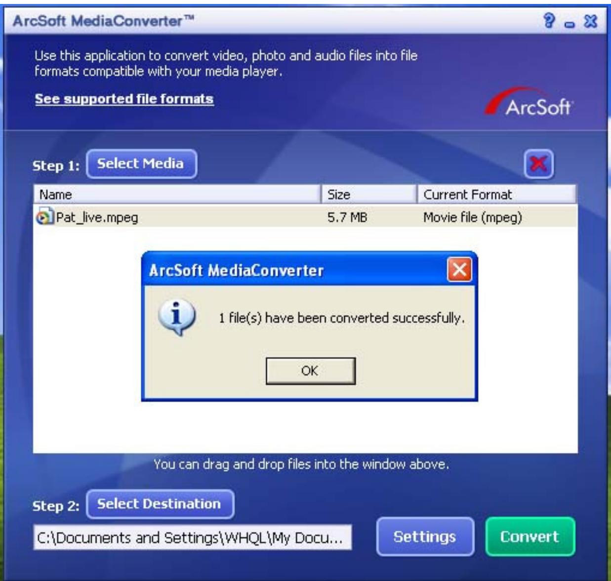 GENIUS G-SHOT DV53 - Arcsoft Media Converter 1 - 6