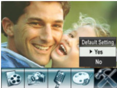 GENIUS G-SHOT DV53 - Option configuration par défaut - 2