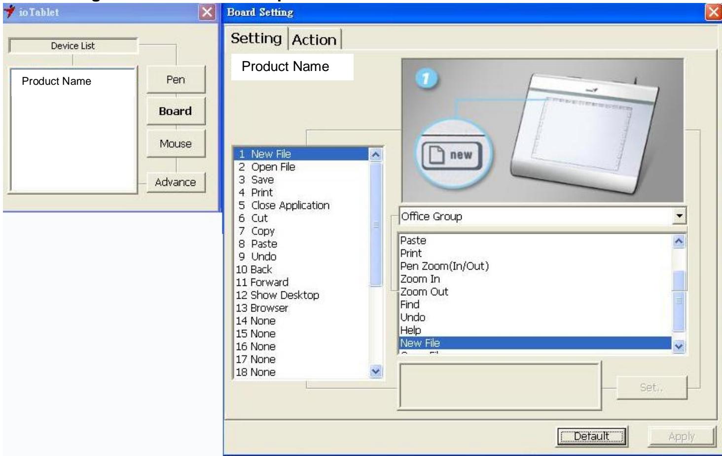 GENIUS PENSKETCH M912, PENSKETCH M912A - Reconfiguration des touches rapides - 1