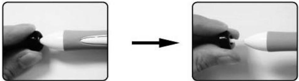 GENIUS PENSKETCH M912, PENSKETCH M912A - Remplacement de la pointe du stylet sans-fil - 1