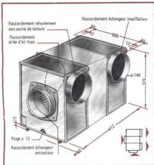 ALDES VMP H - CAISSON MOTO-VENTILATEUR - 1