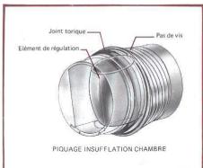 ALDES VMP H - Piquages 10 mm diameter chambres, e 80 mm - 1