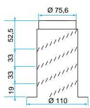 ALDES VMP K - BOUCHE SANTAIRE 80 mm - 2