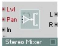 NATIVE INSTRUMENTS REAKTOR 5 - Stereo Amp/Mixer - 1