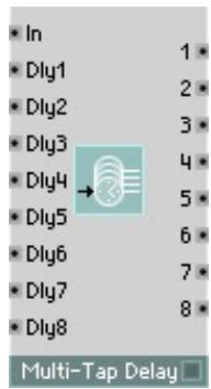 NATIVE INSTRUMENTS REAKTOR 5 - Multi-Tap Delay - 1