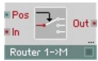 NATIVE INSTRUMENTS REAKTOR 5 - Router 1->M - 1