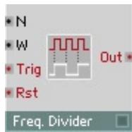 NATIVE INSTRUMENTS REAKTOR 5 - Frequency Divider - 1