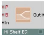 NATIVE INSTRUMENTS REAKTOR 5 - High Shelf EQ - 1