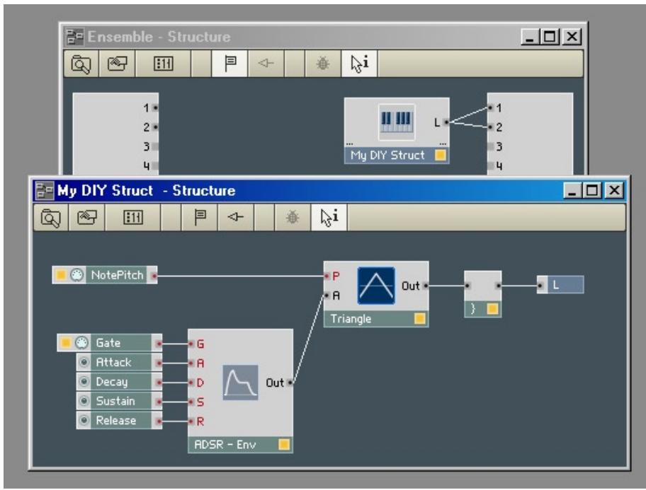 NATIVE INSTRUMENTS REAKTOR 5 - Elaboration de la structure de base - 1