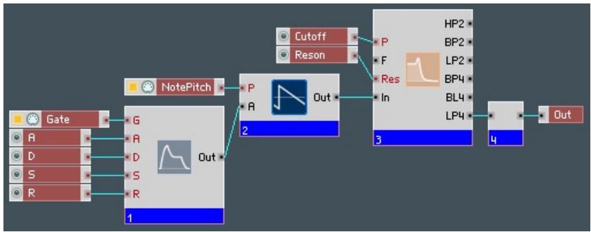 NATIVE INSTRUMENTS REAKTOR 5 - Show Module Sorting (Afficher l'ordre des modules) - 1