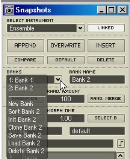 NATIVE INSTRUMENTS REAKTOR 5 - Le menu Banks - 1