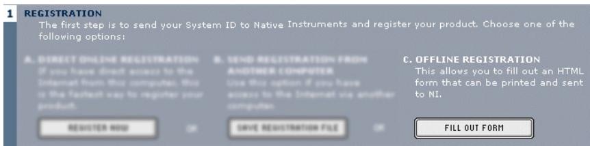 NATIVE INSTRUMENTS REAKTOR 5 - Méthode C: pas d'accès à Internet - 3