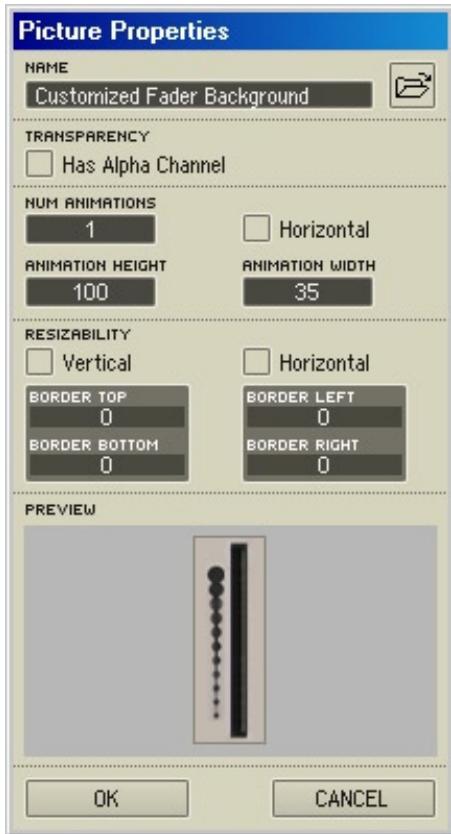 NATIVE INSTRUMENTS REAKTOR 5 - La boîte de dialogue Picture Properties - 2