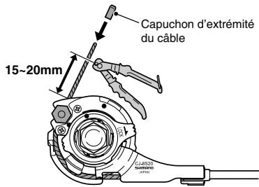 SHIMANO SM-NX10 - Si le câble interne a été remplacé: - 1
