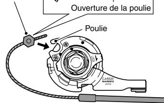 SHIMANO SM-NX10 - Couple de serrage: 4-6 n·m {40-60 kgf·cm} - 1