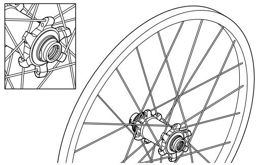 SHIMANO WH-M988-F15 - Treillis de rayon - 1