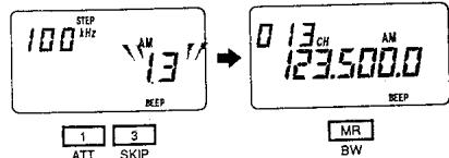 YUPITERU MVT-7100 - Rappel des canaux de mémoire - 3