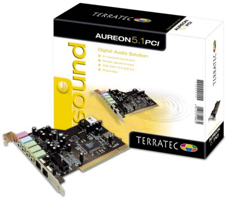 TERRATEC AUREON 5.1 PCI - Votre accès au son ambiance - 1