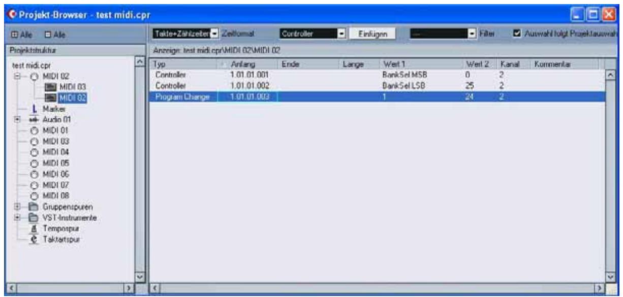 TERRATEC WAVE XTABLE - Appel de sons via la sélection de banc - 1