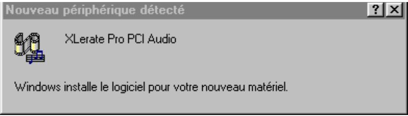 TERRATEC XLELERATE PRO - Assistant ajout de nouveau matériel - 3