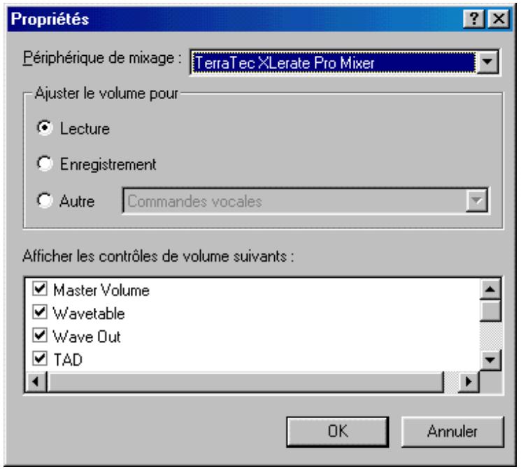 TERRATEC XLELERATE PRO - Le mélangeur. - 4