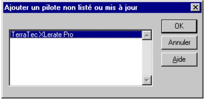 TERRATEC XLELERATE PRO - Désinstallation des pilotes sous windows 95/98. - 15