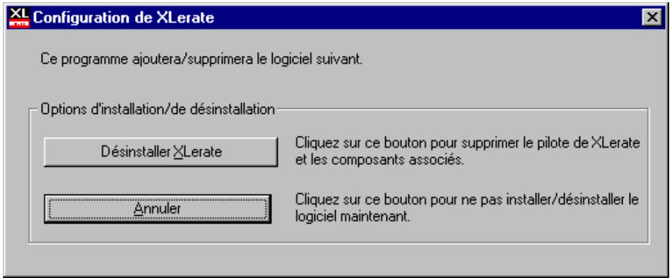 TERRATEC XLERATE - Désinstallation des pilotes sous windows 95. - 6