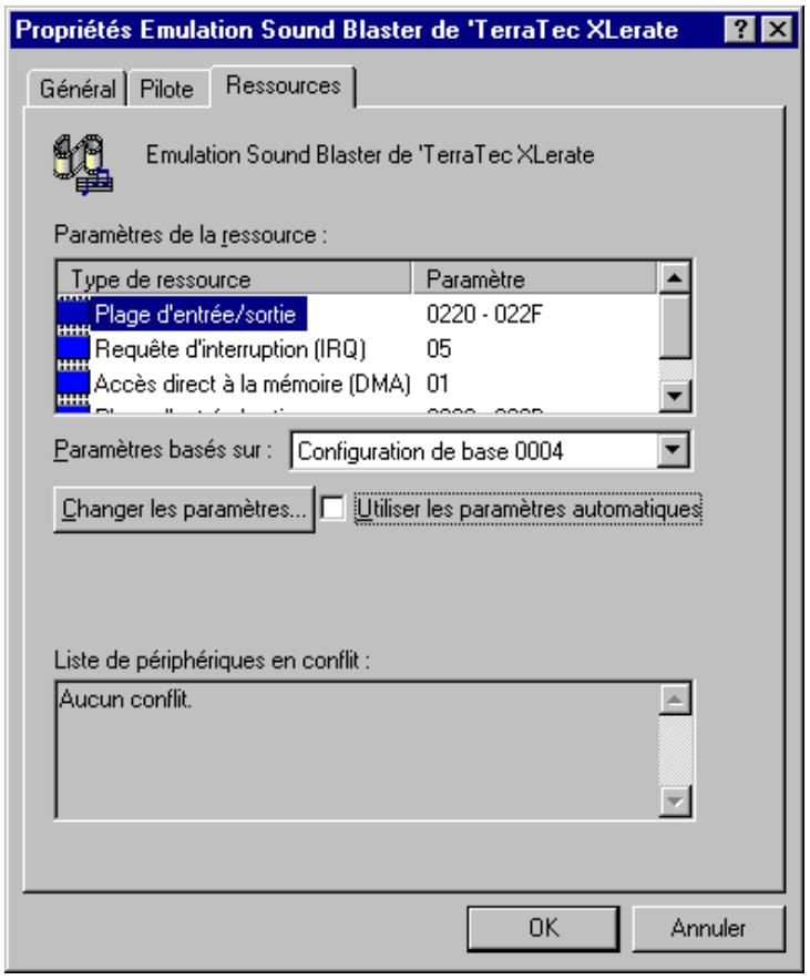 TERRATEC XLERATE - Configuration de LEGACY AUDIO - 2