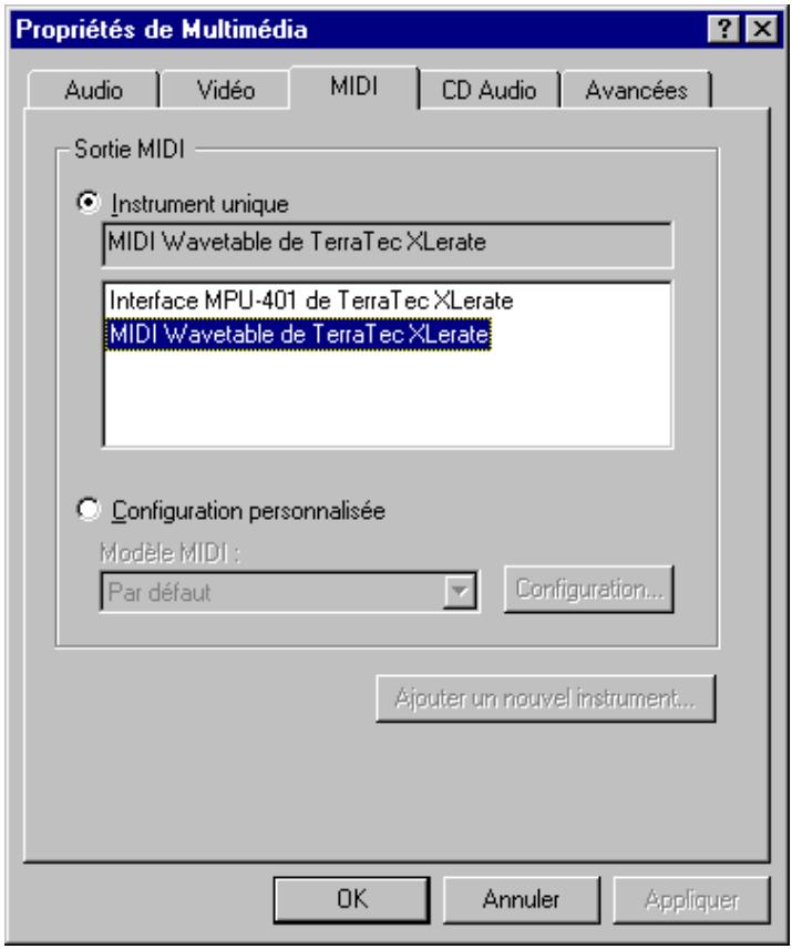 TERRATEC XLERATE - Désinstallation des pilotes sous windows 95. - 15