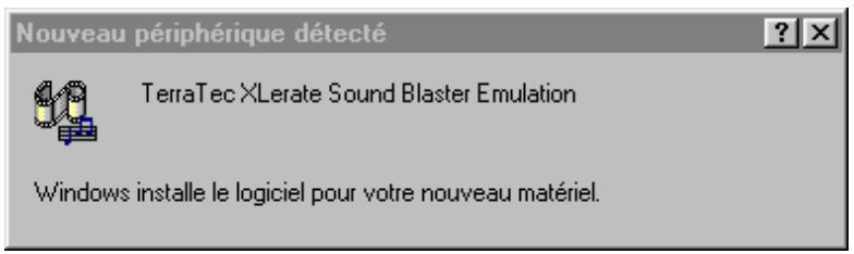 TERRATEC XLERATE - L'écran suivant est affiché. - 8