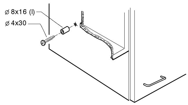 THERMA DZ55.1 - Montage entre deux armoires supérieures - 4