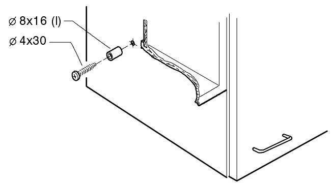 THERMA DZ60.1 - Montage entre deux armoires supérieures - 4