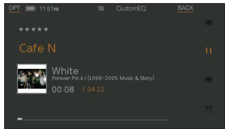 IRIVER SPINN - Utilisation de l'écran tactile - 2