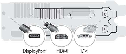 HP PAVILION P6-2467EF - Setting up multiple displays - 2
