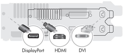 HP PAVILION P6-2467EF - Installation de plusieurs moniteurs - 2