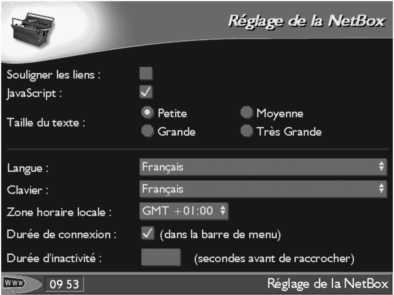 NETGEM NETBOX - Touche du clavier - 2