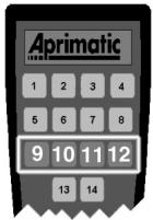 APRIMATIC T1E - RECEIVER PROGRAMMING - 4