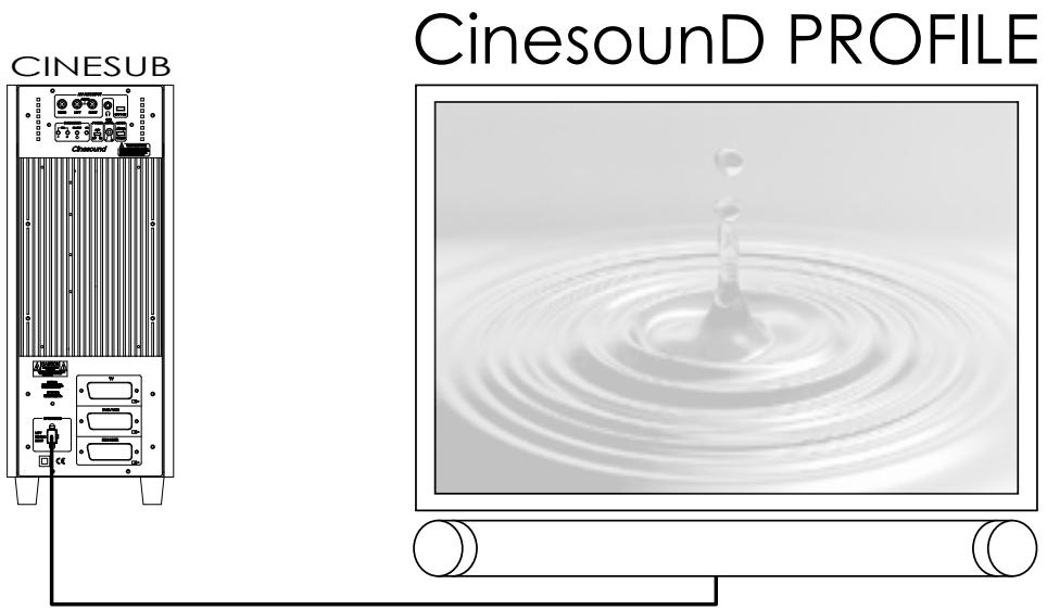 CABASSE CINESOUND - Positionnement du satellite profile de cinesound profile - 2
