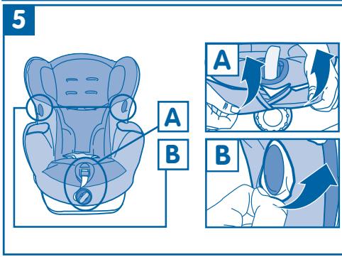 BEBE CONFORT ISEOS NEO - ABNEHMEN DES BEZUGS - 5