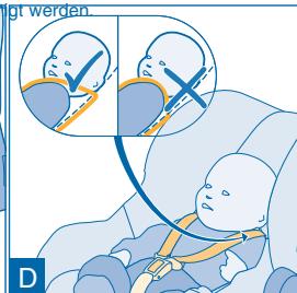 BEBE CONFORT STREETY FIX - Verstellen des Hosentragergurt - 4
