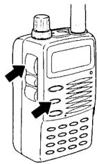 ALINCO DJ-V5 - Envoyer un code avec la transmission de code automatique - 1